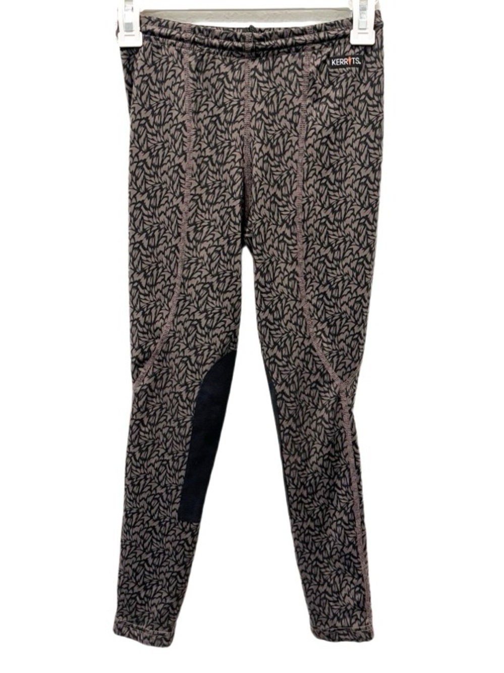 Kerrits‎ Riding Tights with Black Knee Patch Girls Size Large Equestrian Horses
